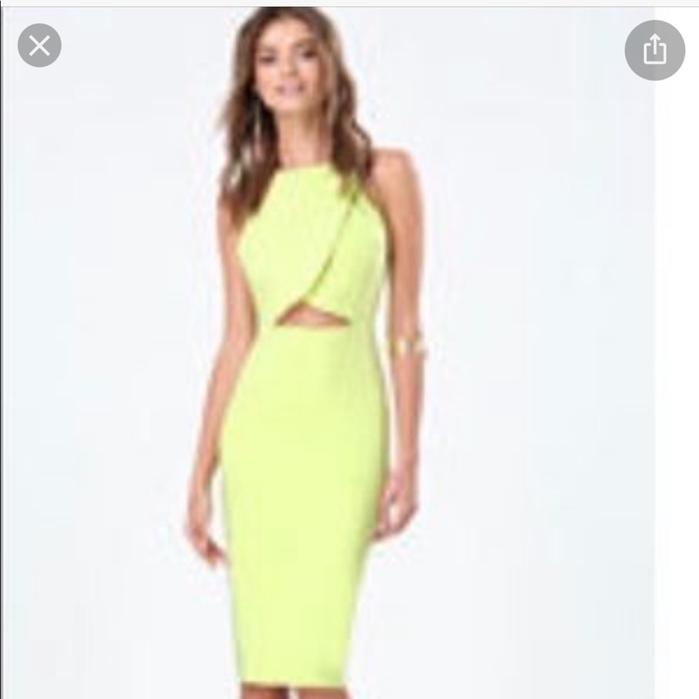 Bebe Midi dress with cutouts Size XXS